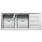 Barazza EASY200L Easy Double Bowl Right Hand Drainer Sink hero image