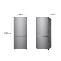 LG 420L Bottom Mount Fridge Stainless Steel GB-455PL hero image