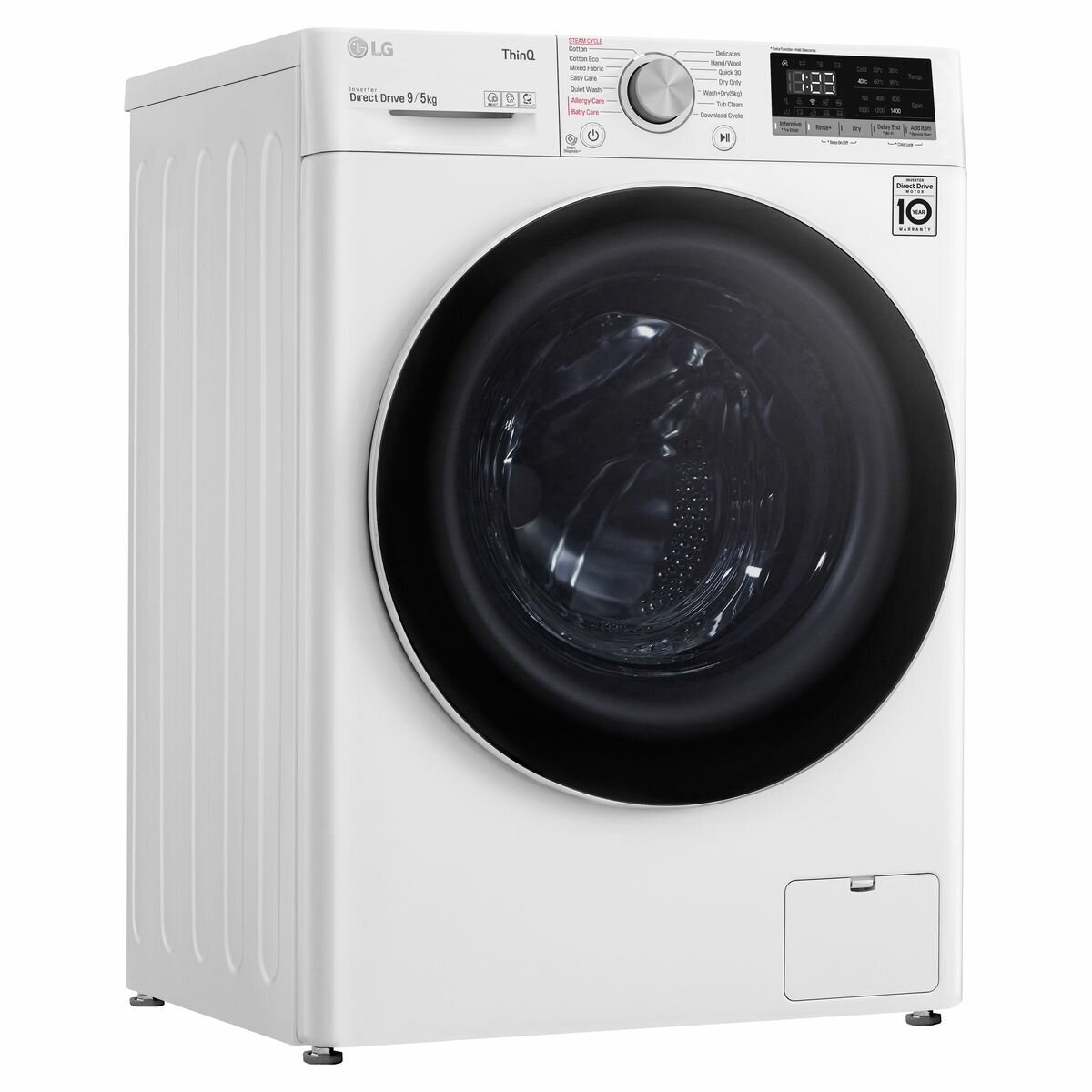 Lg thinq direct best sale drive 9 kg