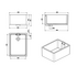 Turner Hastings Belfast 60 x 46 Single Bowl Butler Sink with Internal Overflow 7400 image NaN