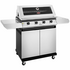 Beefeater 1200 Series 4 Burner LPG BBQ with Trolley & Side Burner BMG1241SB image NaN