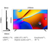 CHiQ 98 Inch 4K UHD HDR QLED Smart Google TV [2024] U98F8TGPRO image NaN