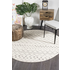Rug Culture Oasis Small White Rug 150X150CM - OAS-454-WHT-150X150 image NaN