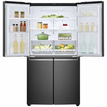LG 664L French Door Frost Free Fridge Matte Black GF-B730MBL hero image