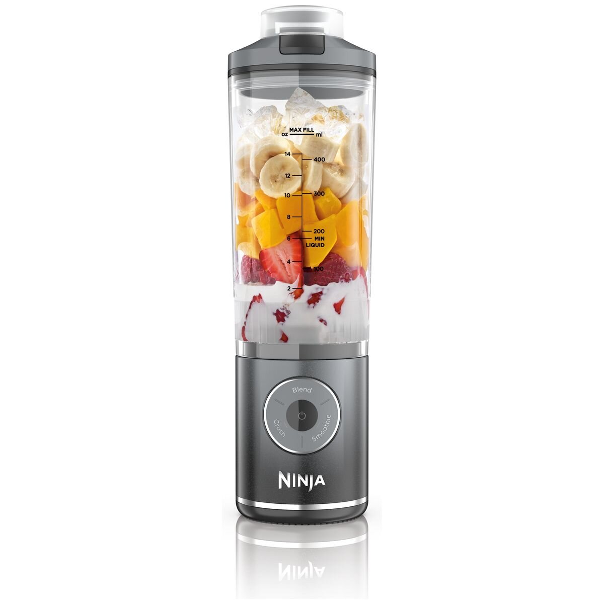 Ninja Blast Max Portable Blender Cool Grey BC251GY hero image