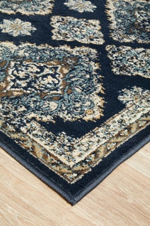 Rug Culture Oxford Large Navy Rug 290X200CM - OXF-434-NAV-290X200 hero image