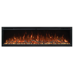 Modern Flames Spectrum 60 Inch Slimline Electric Fireplace with Log Set SPS-60BAUS hero image
