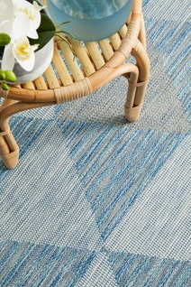Rug Culture Terrace Oversize Blue Rug 400X300CM - TER-5503-BLU-400X300 hero image