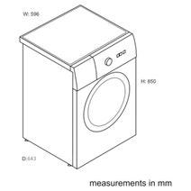 Miele 8kg Front Load Washing Machine WWD320 hero image