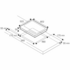 Bertazzoni 60cm Modern Series Natural Gas Cooktop P604LMODNE image NaN