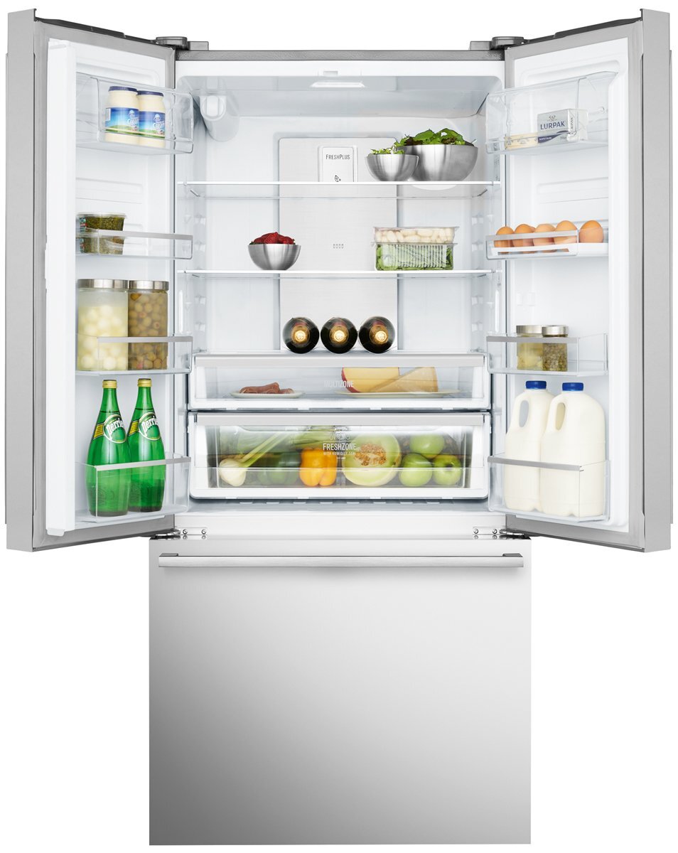Electrolux 524l french door fridge freezer top
