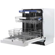 Omega 60cm Semi-Integrated Dishwasher Stainless Steel ODWIS6015X hero image
