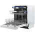 Omega 60cm Semi-Integrated Dishwasher Stainless Steel ODWIS6015X image NaN