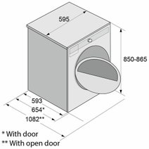 ASKO Style Series 8kg Style Heat Pump Dryer T608HX hero image