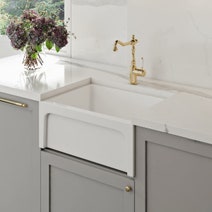 Turner Hastings Patri 60 x 46 Fine Fireclay Single Bowl Butler Sink PA60FS-F hero image