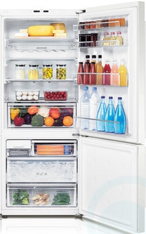 Samsung SRL457MW 458L Bottom Mount Fridge hero image