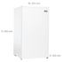 Esatto 95L Bar Fridge EBF95WG image NaN