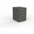 OLG Edosystem charcoal melamine mobile with 2 drawers and file OG_EKM2F_C image NaN