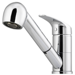 Oliveri London Pull Out Spray Mixer Tap Chrome LON580FCR-P hero image