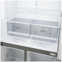 LG 664L French Door Frost Free Fridge Matte Black GF-B730MBL hero image