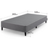 Zinus King Single Fabric Bed Base Ensemble Base Dark Grey AU-BSLB-DG-KS image NaN