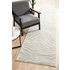 Rug Culture Chrome Large Silver & Off White Rug 400X80CM - CRO-SAV-SIL-400X80 image NaN