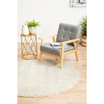 Rug Culture Evoke Large Grey Rug 240X240CM - EVO-265-GREY-240X240 hero image