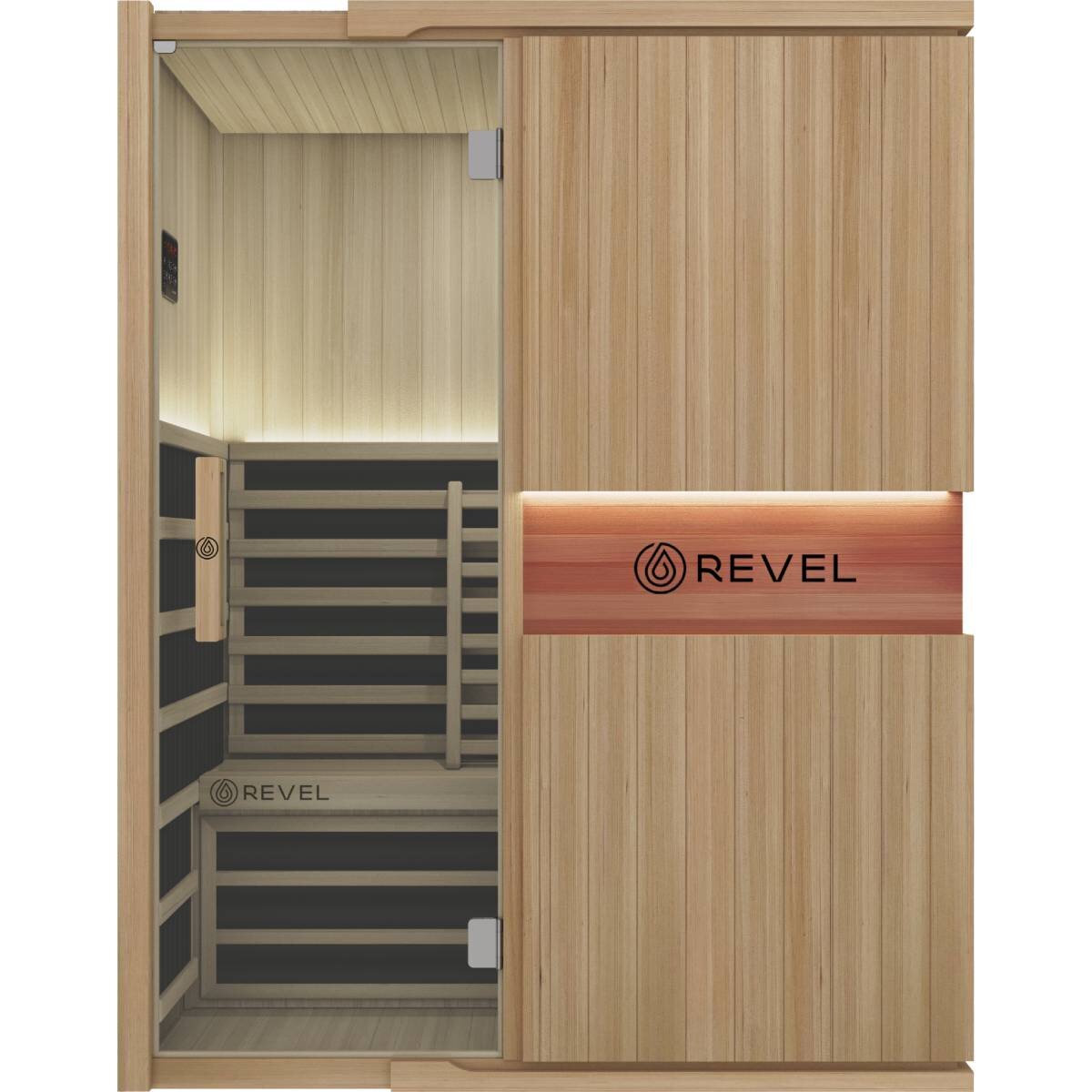 Revel Aura 3 To 4 Person Full Spectrum Infrared Sauna R-FS-4P hero image