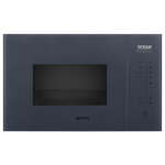 Smeg Linea 25L Built-In Microwave with Grill Neptune Grey FMIA125G hero image