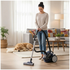 MyGenie 1000W Canister Pet Vacuum Blue Grey 10005880 image NaN