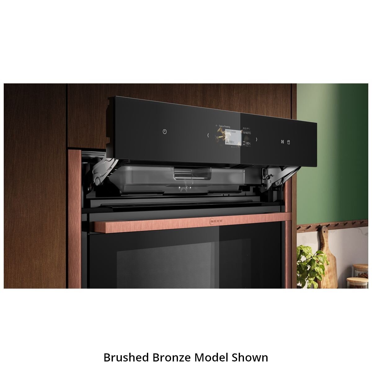 NEFF 60cm Slide & Hide Oven with Full Steam Metallic Silver B69FY5CY0A-MS hero image