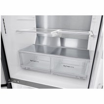 LG 508L Slim French Door Fridge Matte Black GF-V570MBLC hero image