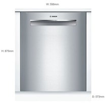 Bosch SMP66MX01A Serie 6 Under Bench Dishwasher hero image