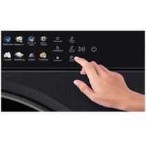 Haier 12kg Washer and 9kg Heat Pump Dryer Laundry Centre Dark Finish HLC1290CTB1 hero image