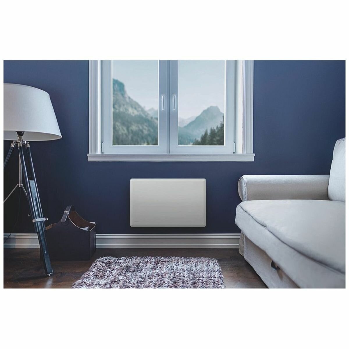 Nobo 750W Panel Heater with Timer, Thermostat u0026 Castors NTL4T07-FS40 |  Appliances Online