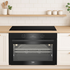 Beko 90cm Twin Fan Multifunction Built in Oven Dark Stainless Steel BBOB91271MDX image NaN