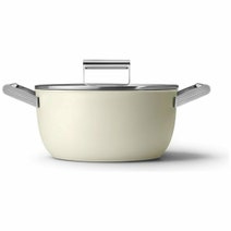 Smeg Five Piece Cookware Set Cream CK5PCCRM hero image