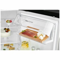 LG 625L Side by Side Fridge with Non-Plumbed Ice & Water Dispenser Matte Black GS-L668MBNL hero image