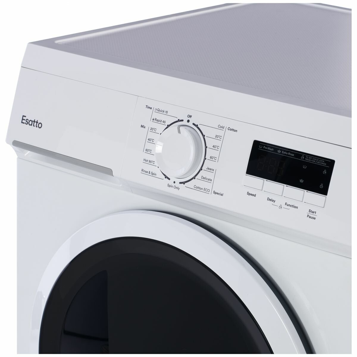 Esatto 8kg Front Load Washing Machine EFLW800 hero image