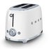 Smeg 50s Retro Style 2 Slice Toaster White TSF01WHAU image NaN