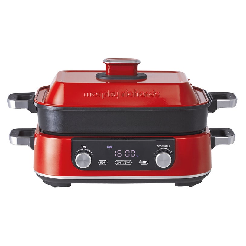 Cook Pot Torphy Morphy Richards Digital Multifunction Cooking Pot Red MRMP3RD ...