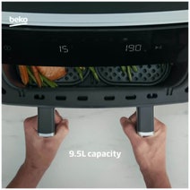 Beko 9.5L Dual Airfryer FRL6488 hero image