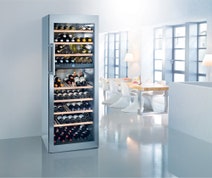 Liebherr Vinidor 211 Bottle Dual Zone Wine Storage Cabinet WTES5972 hero image