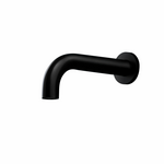 Rogerseller Tonic Wall Basin Spout 150mm - Matte Black 3606001811 hero image