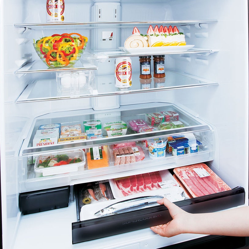 Mitsubishi Electric 743L WX Series 6 Door Multi Drawer Fridge MR