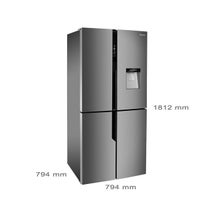 Hisense 509L French Door Fridge HR6CDFF509SW hero image