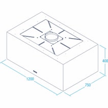 Whispair 120cm Chicago Alfresco Island Wall Mounted Rangehood with Pro Plus External Remote Motor X7C12S5.EPP hero image