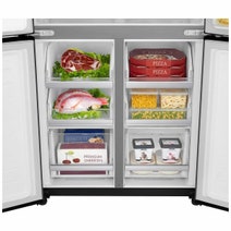 LG 506L French Door Fridge with Ice & Water Dispenser GF-L570MBL hero image