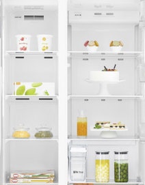LG 668L Side by Side Fridge Non Plumbed GS-L668PNL hero image