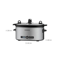 KitchenAid 5KSC6222ASS Artisan 5.7L Slow Cooker hero image
